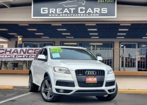 2015 Audi Q7 for sale at Great Cars in Sacramento CA