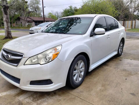 2010 Subaru Legacy for sale at John 3:16 Motors in San Antonio TX