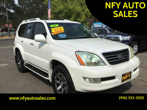 2008 Lexus GX 470 for sale at NFY AUTO SALES in Sacramento CA