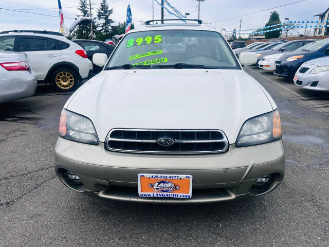 2001 Subaru Outback for sale at Lang Autosports in Lynnwood, WA