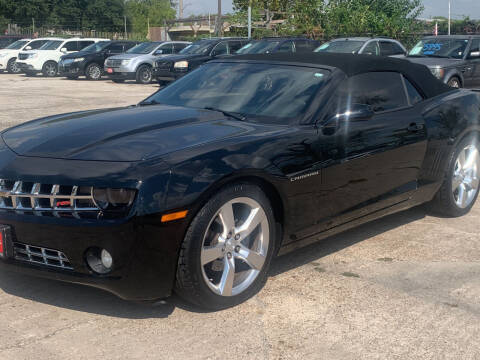 2011 Chevrolet Camaro for sale at FAIR DEAL AUTO SALES INC in Houston TX