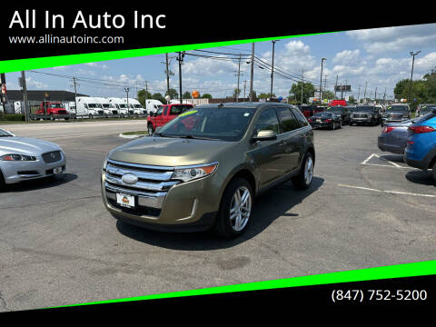 2013 Ford Edge for sale at All In Auto Inc in Palatine IL