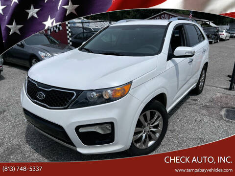 2011 Kia Sorento for sale at CHECK AUTO, INC. in Tampa FL