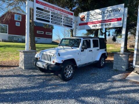 2012 Jeep Wrangler Unlimited for sale at Caulfields Family Auto Sales in Bath PA