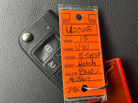 2015 Volkswagen e-Golf SEL Premium