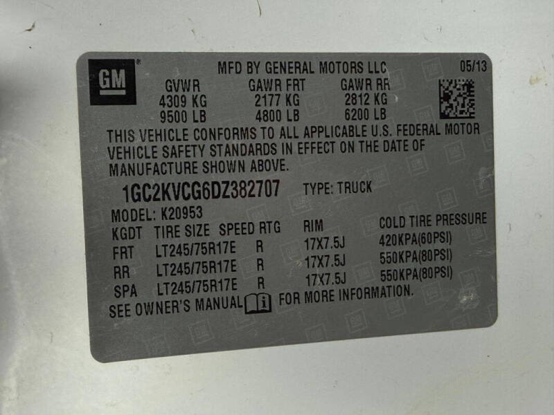 2013 Chevrolet Silverado 2500HD