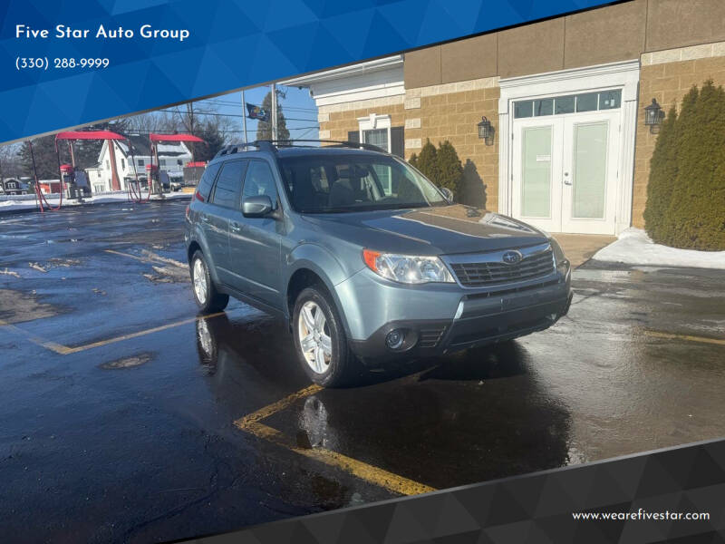 2010 Subaru Forester for sale at Five Star Auto Group in North Canton OH