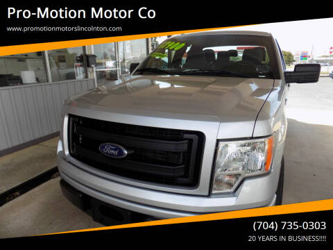 2013 Ford F-150 for sale at Pro-Motion Motor Co in Lincolnton NC