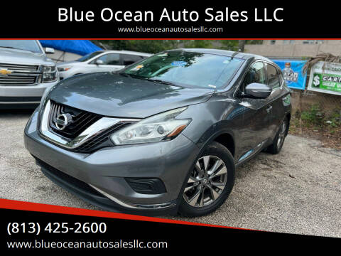 2015 Nissan Murano for sale at Blue Ocean Auto Sales LLC in Tampa FL