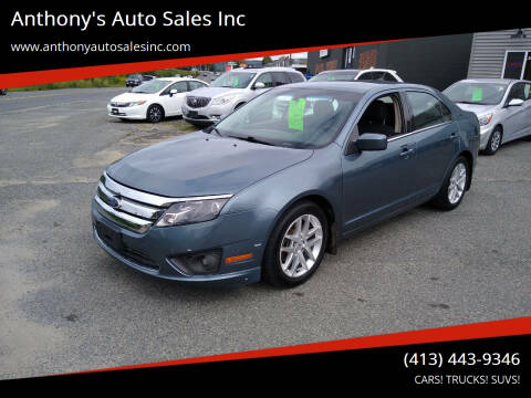 2012 Ford Fusion for sale at Anthony's Auto Sales Inc in Pittsfield MA