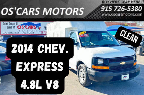 2014 Chevrolet Express for sale at Os'Cars Motors in El Paso TX