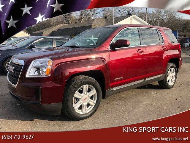 2016 GMC Terrain for sale at King Sport Cars Inc in Madison TN