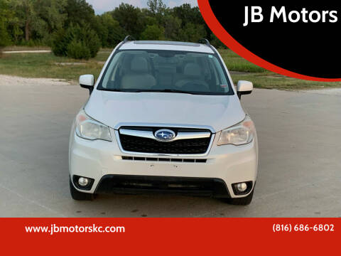 2015 Subaru Forester for sale at JB Motors in Kansas City MO