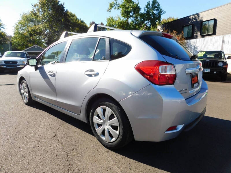 2016 Subaru Impreza 2.0i