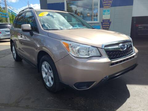 2015 Subaru Forester for sale at Fleetwing Auto Sales in Erie PA