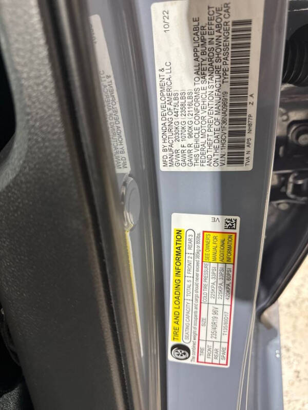 2022 Honda Accord Sport