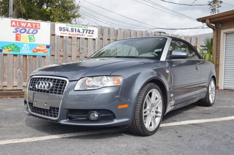 2009 Audi A4 for sale at ALWAYSSOLD123 INC in Fort Lauderdale FL