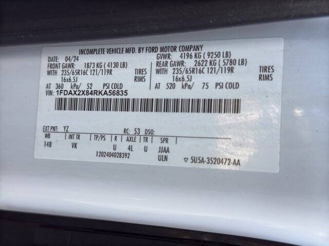 2024 Ford Transit