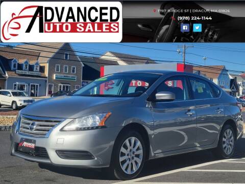 2014 Nissan Sentra for sale at Advanced Auto Sales in Dracut MA