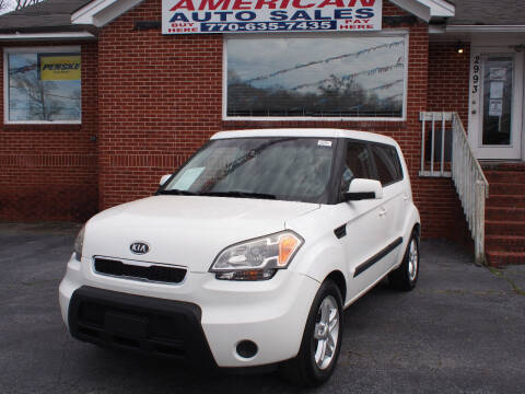 2011 Kia Soul for sale at AMERICAN AUTO SALES LLC in Austell GA