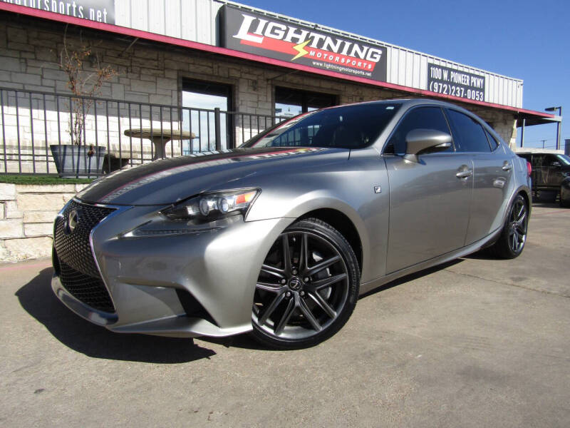 2016 Lexus IS 200t for sale at Lightning Motorsports in Grand Prairie TX