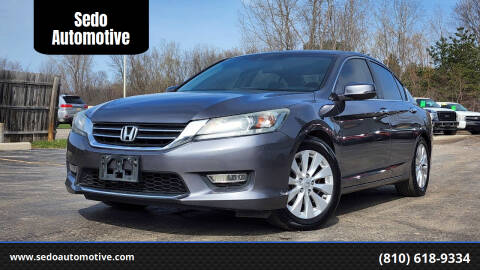 2013 Honda Accord for sale at Sedo Automotive in Davison MI