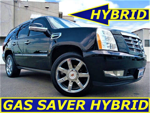 2012 Cadillac Escalade Hybrid for sale at ALL STAR TRUCKS INC in Los Angeles CA