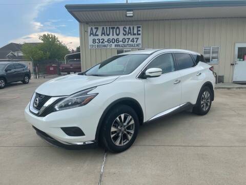 2018 Nissan Murano for sale at AZ Auto Sale in Houston TX