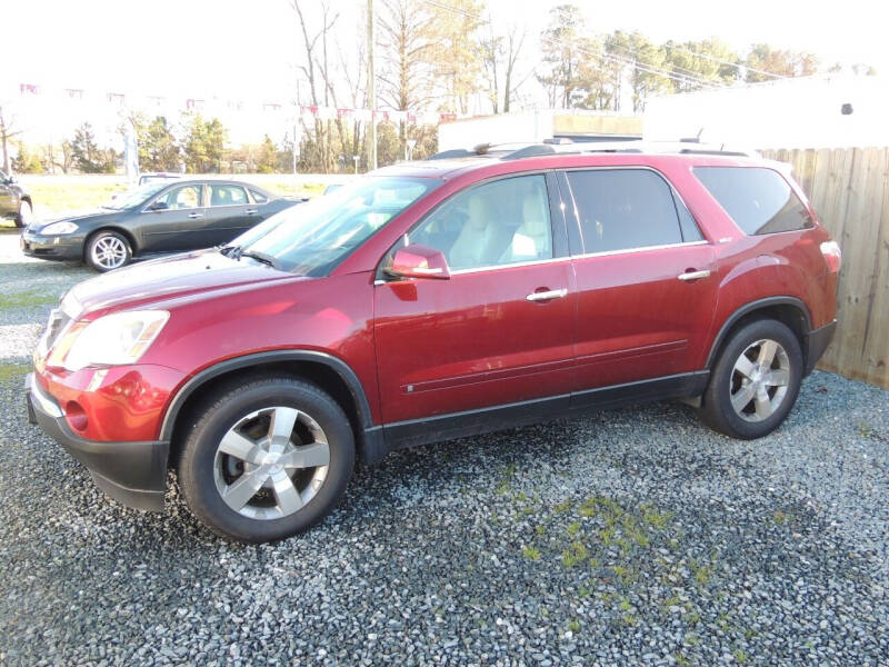 2010 GMC Acadia for sale at Cars Plus in Fruitland MD