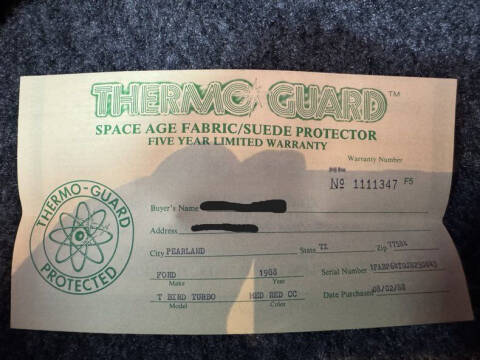 1988 Ford Thunderbird Turbo