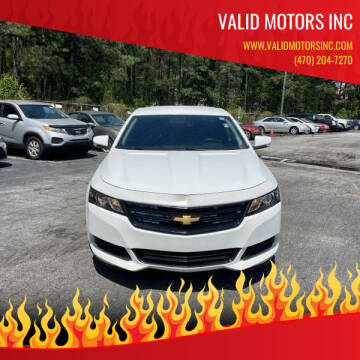 2014 Chevrolet Impala for sale at Valid Motors INC in Griffin GA