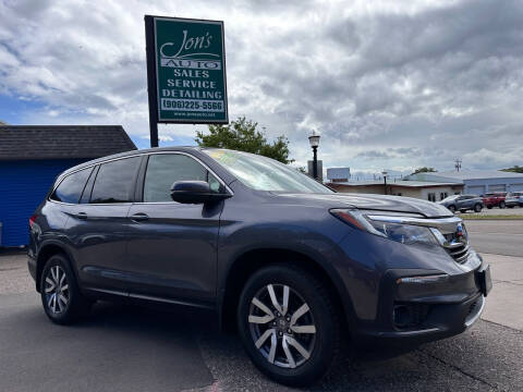 2021 Honda Pilot for sale at Jon's Auto in Marquette MI