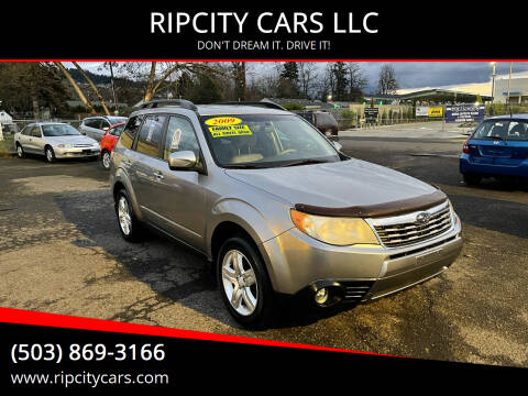 2009 Subaru Forester for sale at RIPCITY CARS LLC in Portland OR