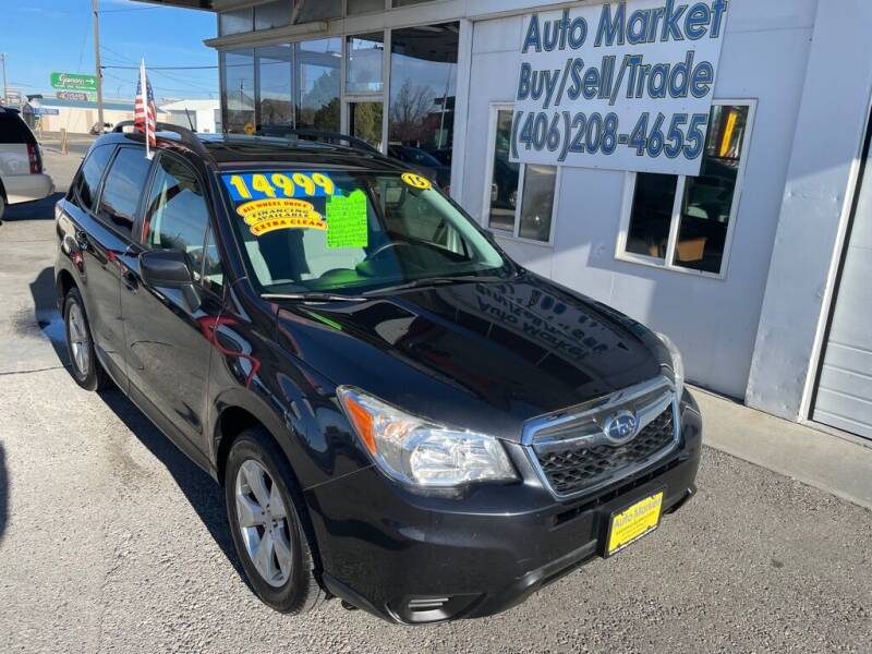 2015 Subaru Forester for sale at Auto Market in Billings MT