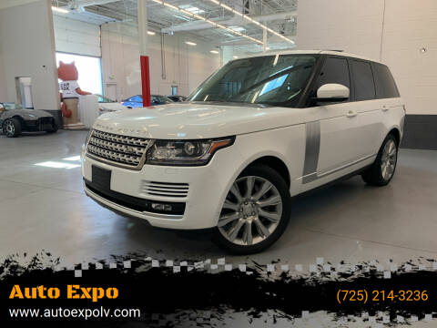 2015 Land Rover Range Rover for sale at Auto Expo in Las Vegas NV