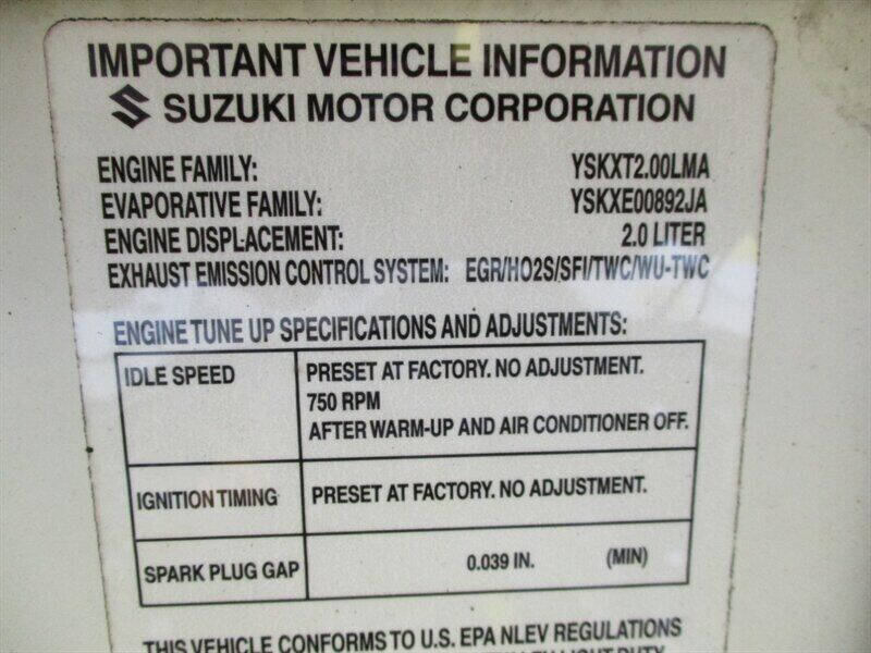 2000 Chevrolet Tracker