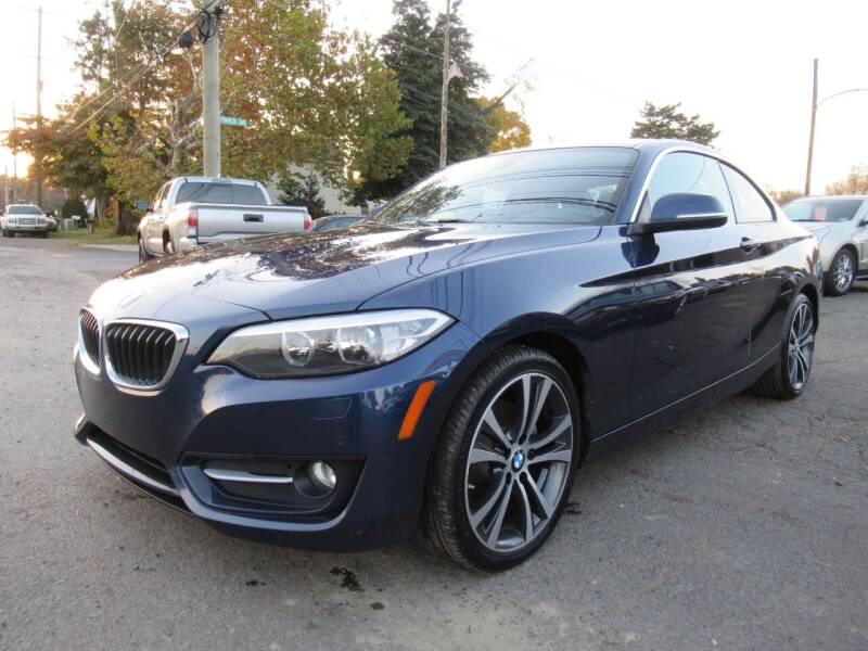 2016 BMW 2 Series for sale at CARS FOR LESS OUTLET in Morrisville PA