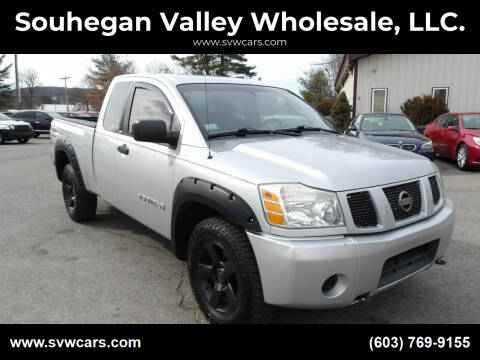 2006 Nissan Titan for sale at Souhegan Valley Wholesale, LLC. in Milford NH