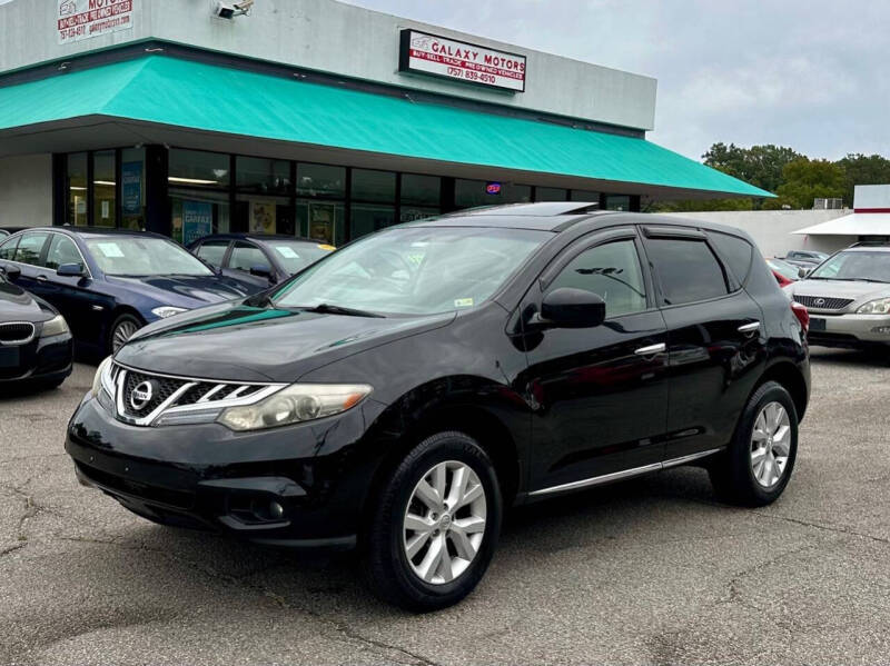 2011 Nissan Murano for sale at Galaxy Motors in Norfolk VA