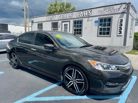 2017 Honda Accord for sale at Best Deals Cars Inc in Fort Myers FL