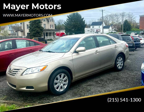 2008 Toyota Camry for sale at Mayer Motors in Pennsburg PA