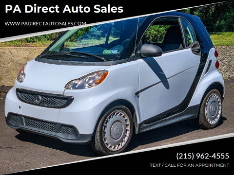 2014 Smart fortwo for sale at PA Direct Auto Sales in Levittown PA