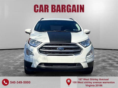 2020 Ford EcoSport SE