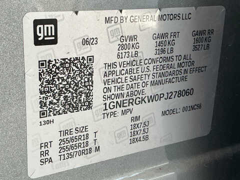 2023 Chevrolet Traverse LT Cloth