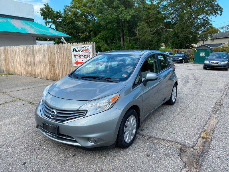 2014 Nissan Versa Note for sale at AutoPro Virginia LLC in Virginia Beach VA