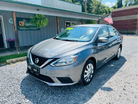 2016 Nissan Sentra for sale at Booher Motor Company in Marion VA