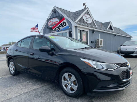 2018 Chevrolet Cruze for sale at Cape Cod Carz in Hyannis MA