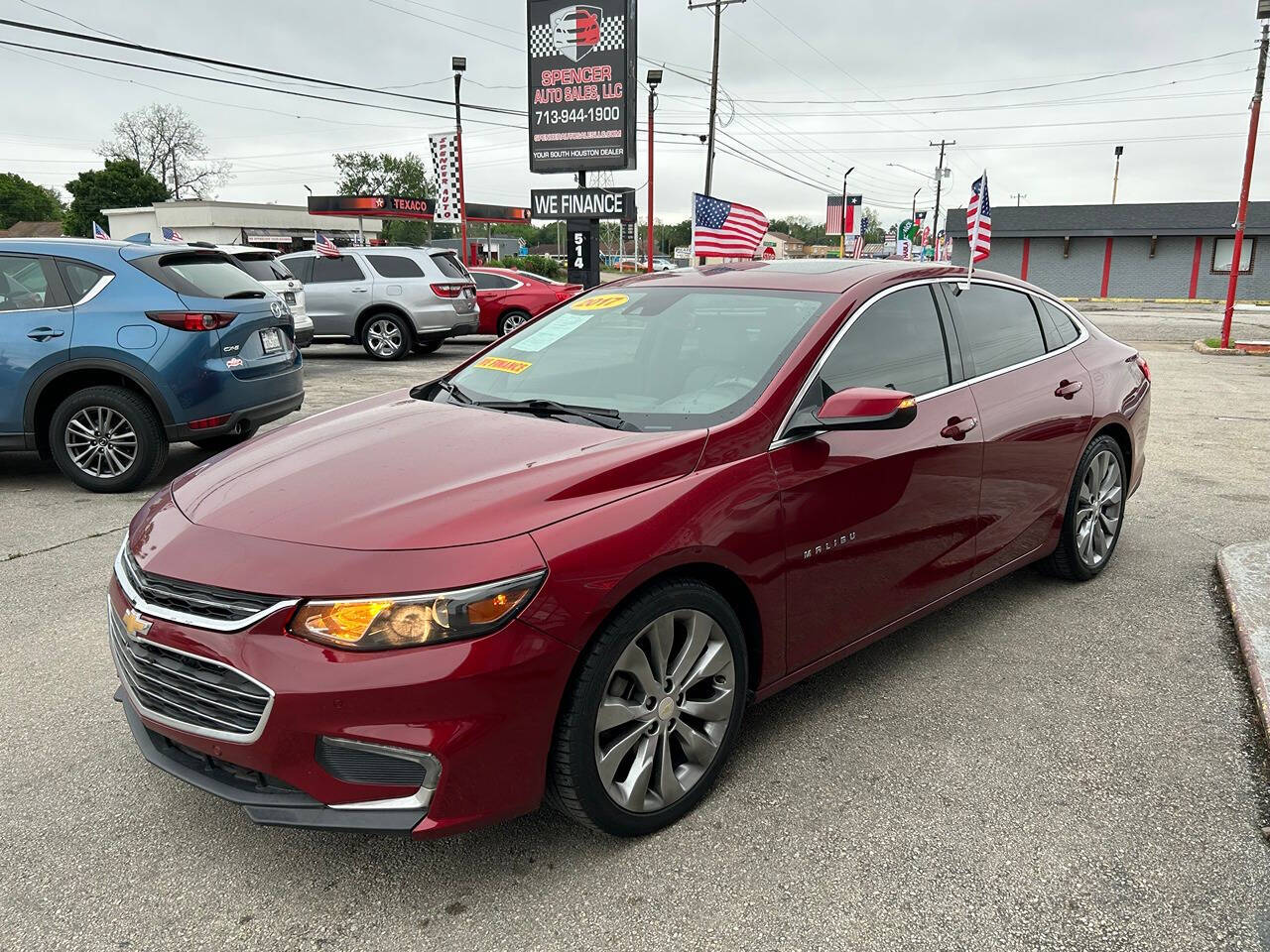 2017 Chevrolet Malibu for sale at SPENCER AUTO SALES in South Houston, TX