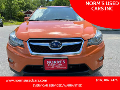 2015 Subaru XV Crosstrek for sale at NORM'S USED CARS INC in Wiscasset ME