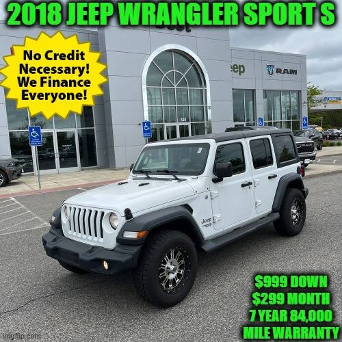 2018 Jeep All-New Wrangler Unlimited Sport S's photo